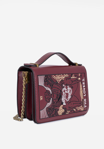 Lovers Embroidered Crossbody Clutch Bag