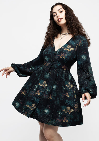 Blackthorn Button Up Mini Dress