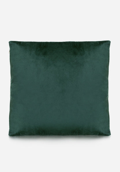 Faefire Celestial Mushrooms Velvet Cushion - Evergreen