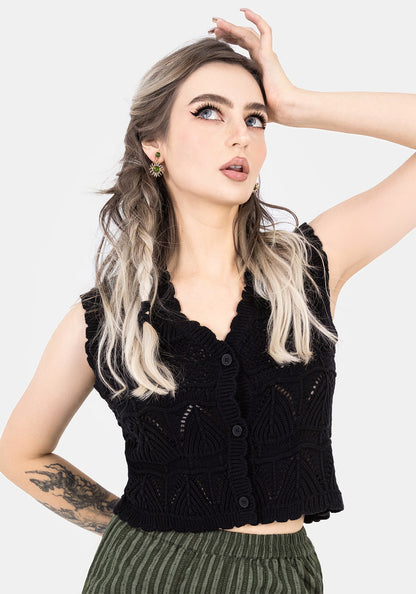 Belleville Sleeveless Knit Waistcoat