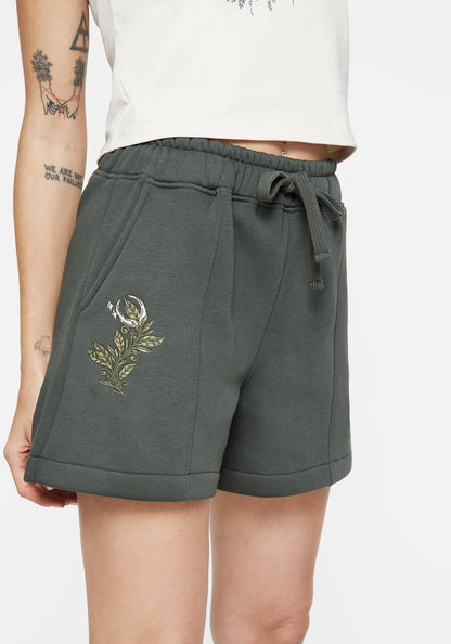 Nirah Cotton Embroidered Shorts