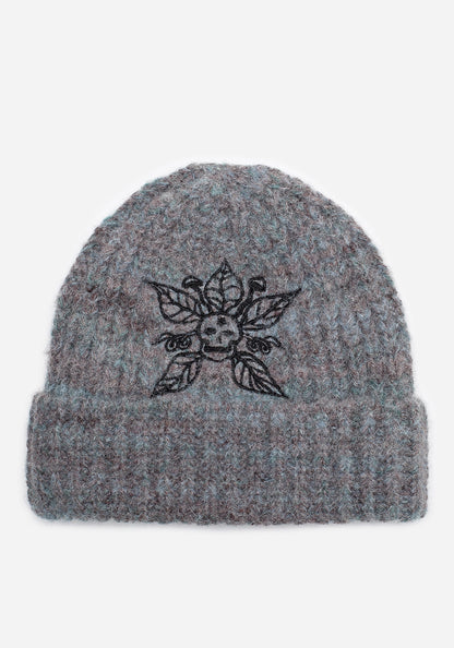 Mandragore Embroidered Knit Beanie