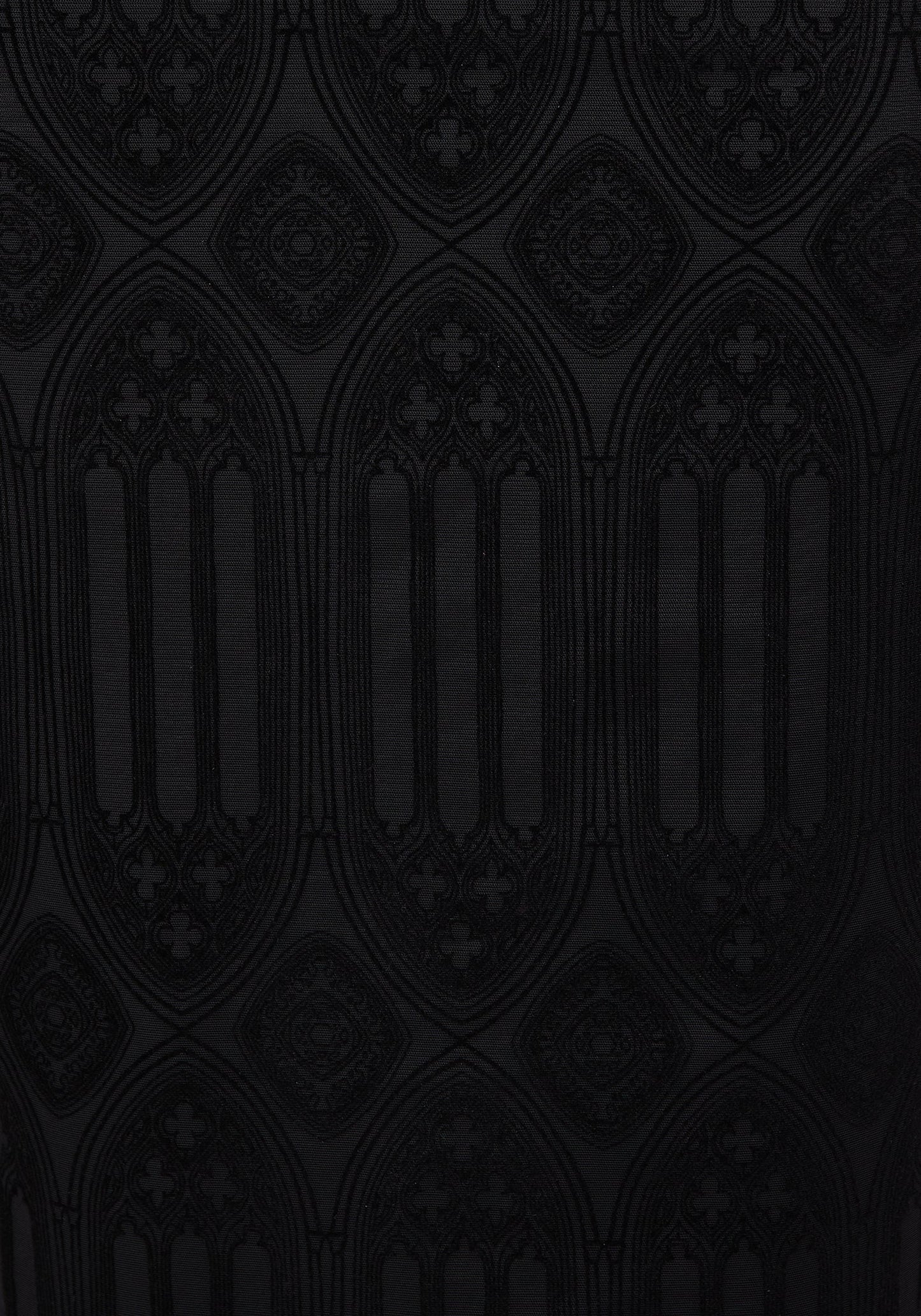 Cloister Flocked Mesh Maxi Skirt