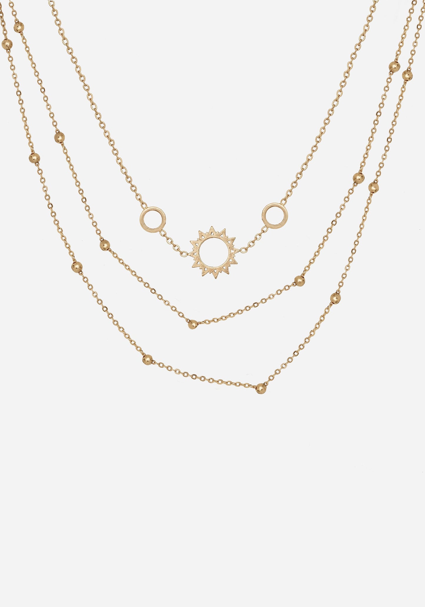 Helios Choker - Gold