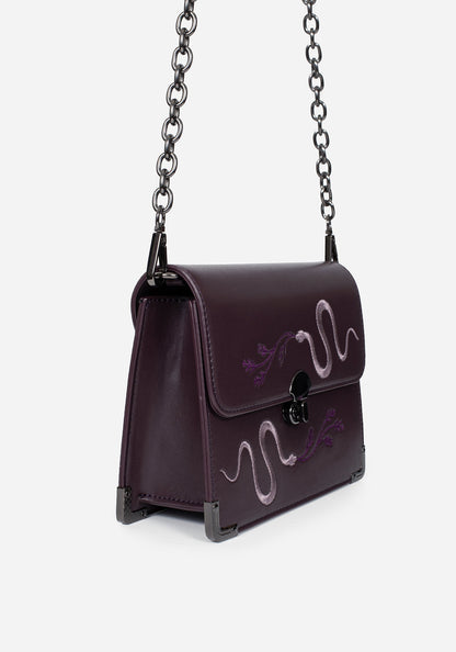Dominion Embroidered Shoulder Bag