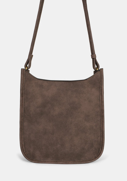 Dapperling Mushroom Embroidered Crossbody Bag