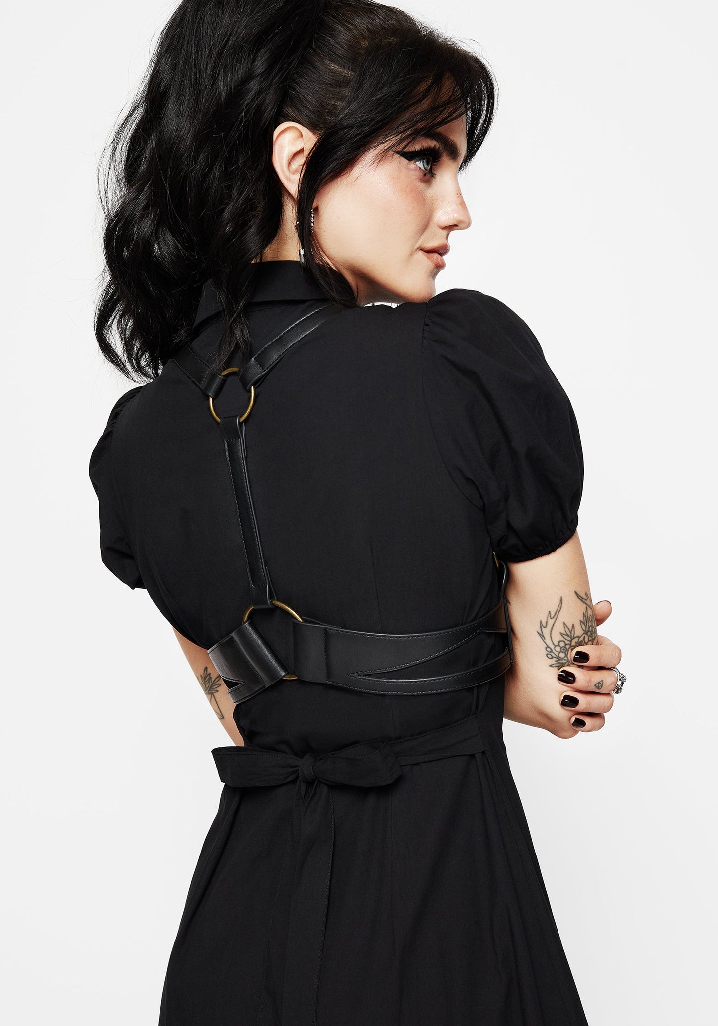 Agatha Cut Out Side Detail Harness