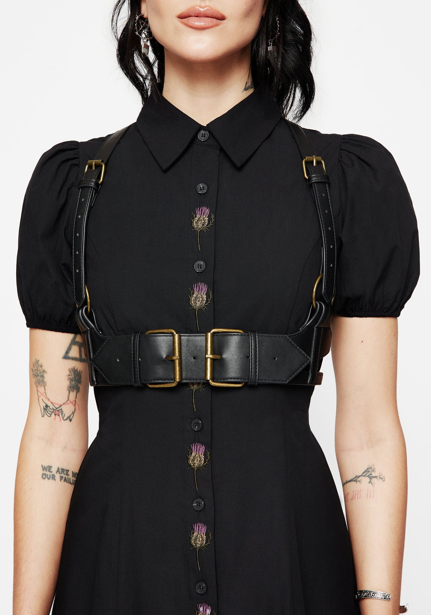 Agatha Cut Out Side Detail Harness