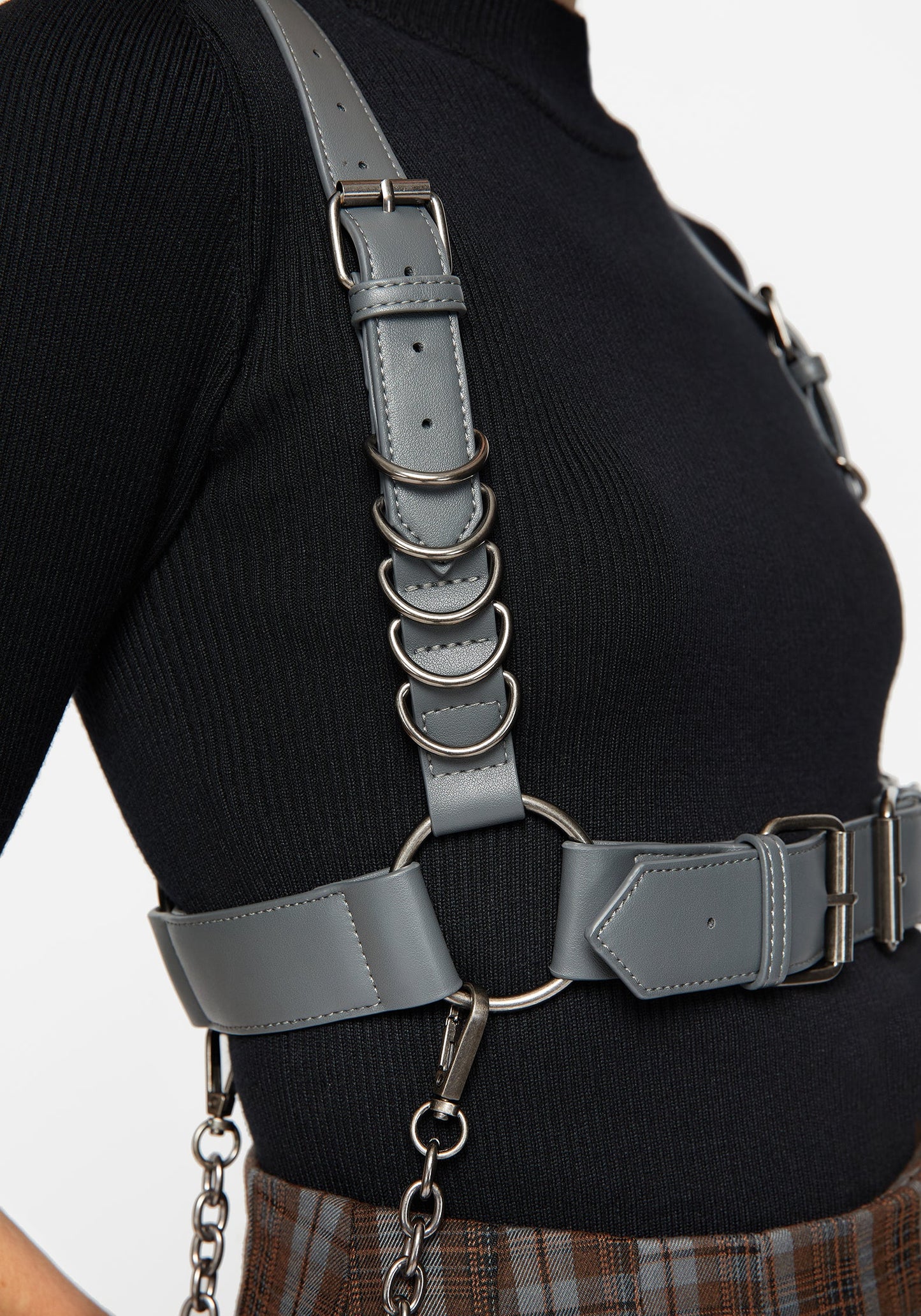 Elisanna D-Ring Chain Detail Harness