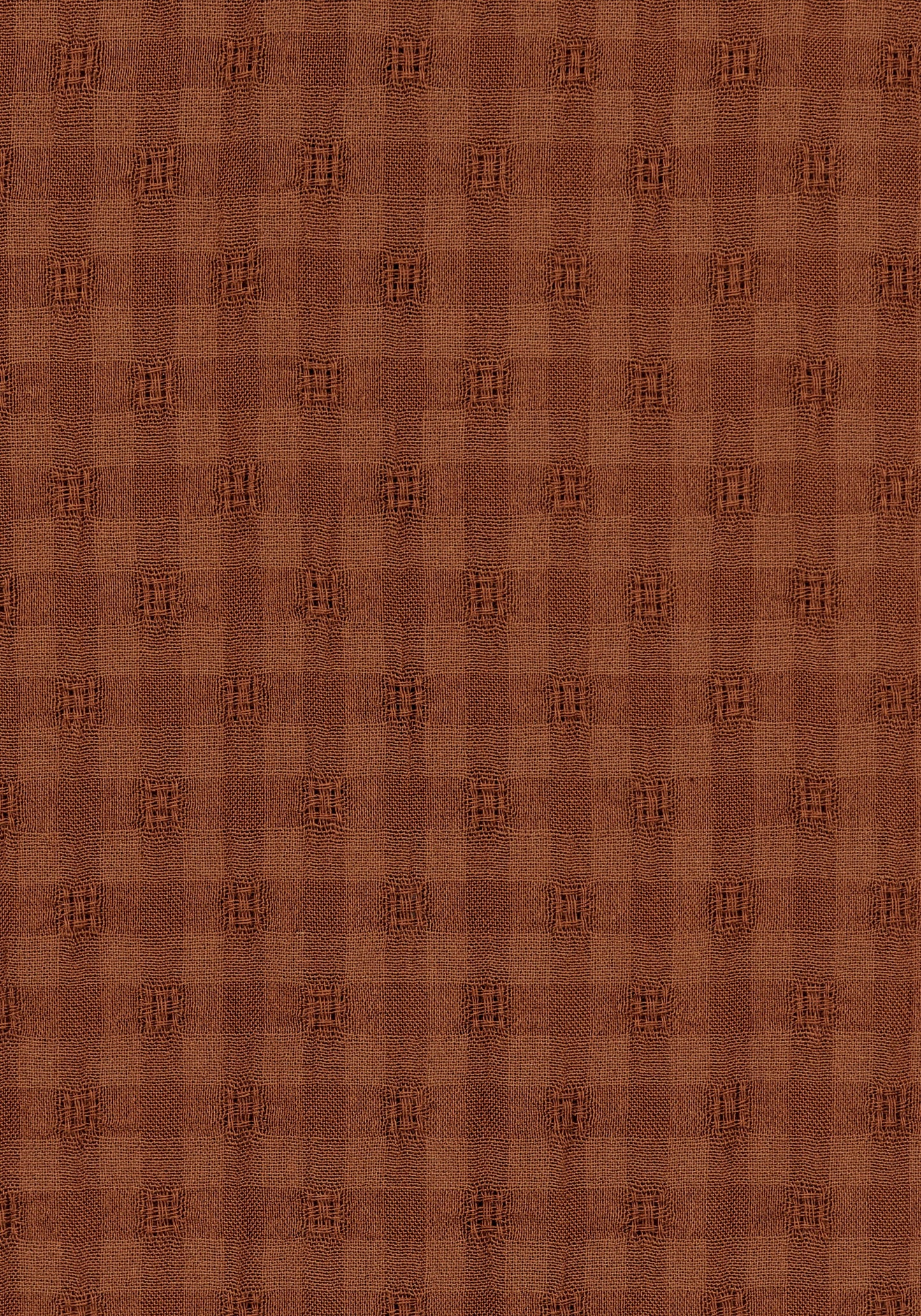 Soleil Cotton-Blend Check Tapered Trouser