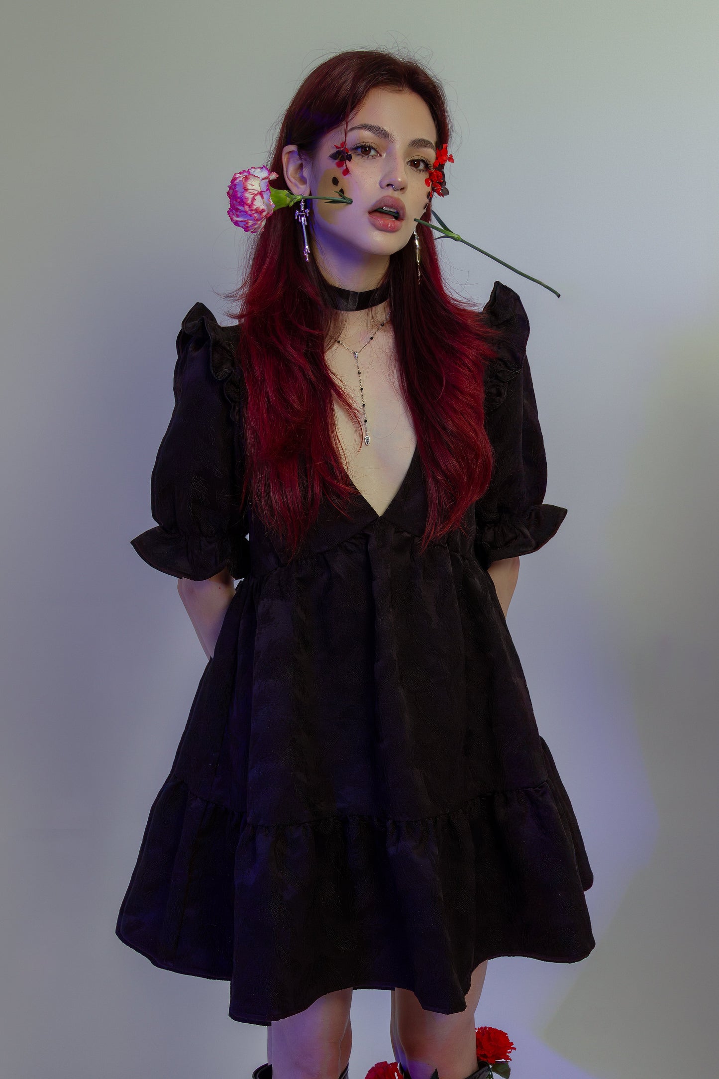 Violenta Mini Smock Dress