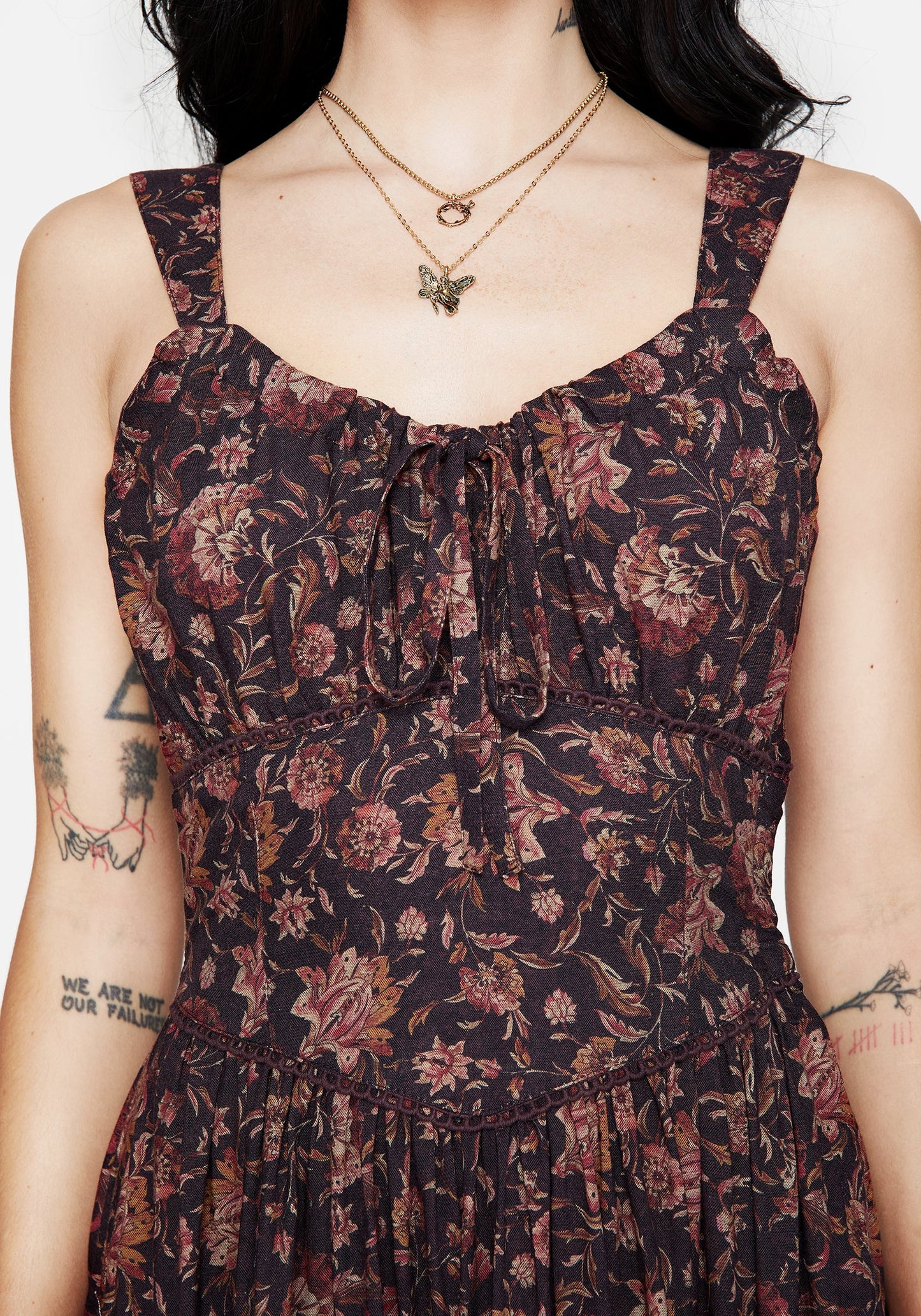 Skye Shirred Back Midaxi Dress