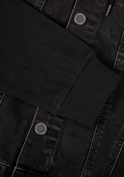 Damage Denim Hooded Jacket