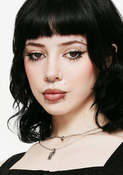 Echo Barbed Septum Piercing