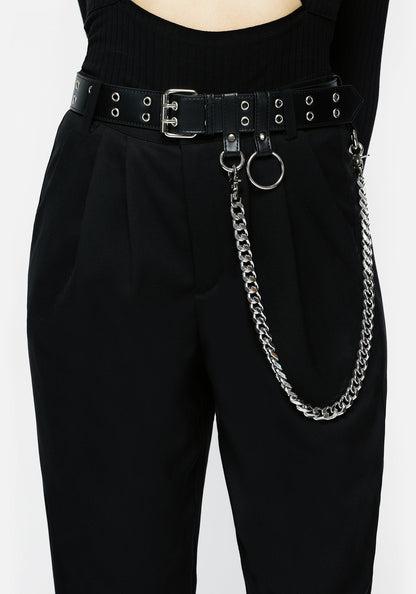 Fury Double Eyelet Chain Belt