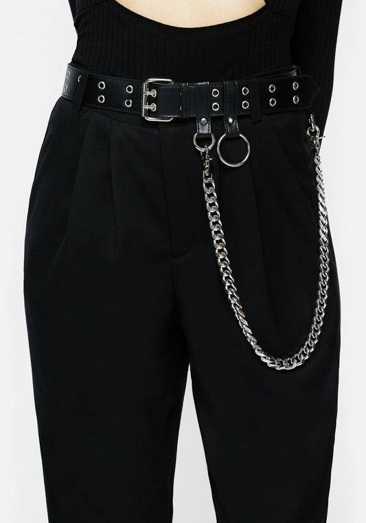 Fury Double Eyelet Chain Belt