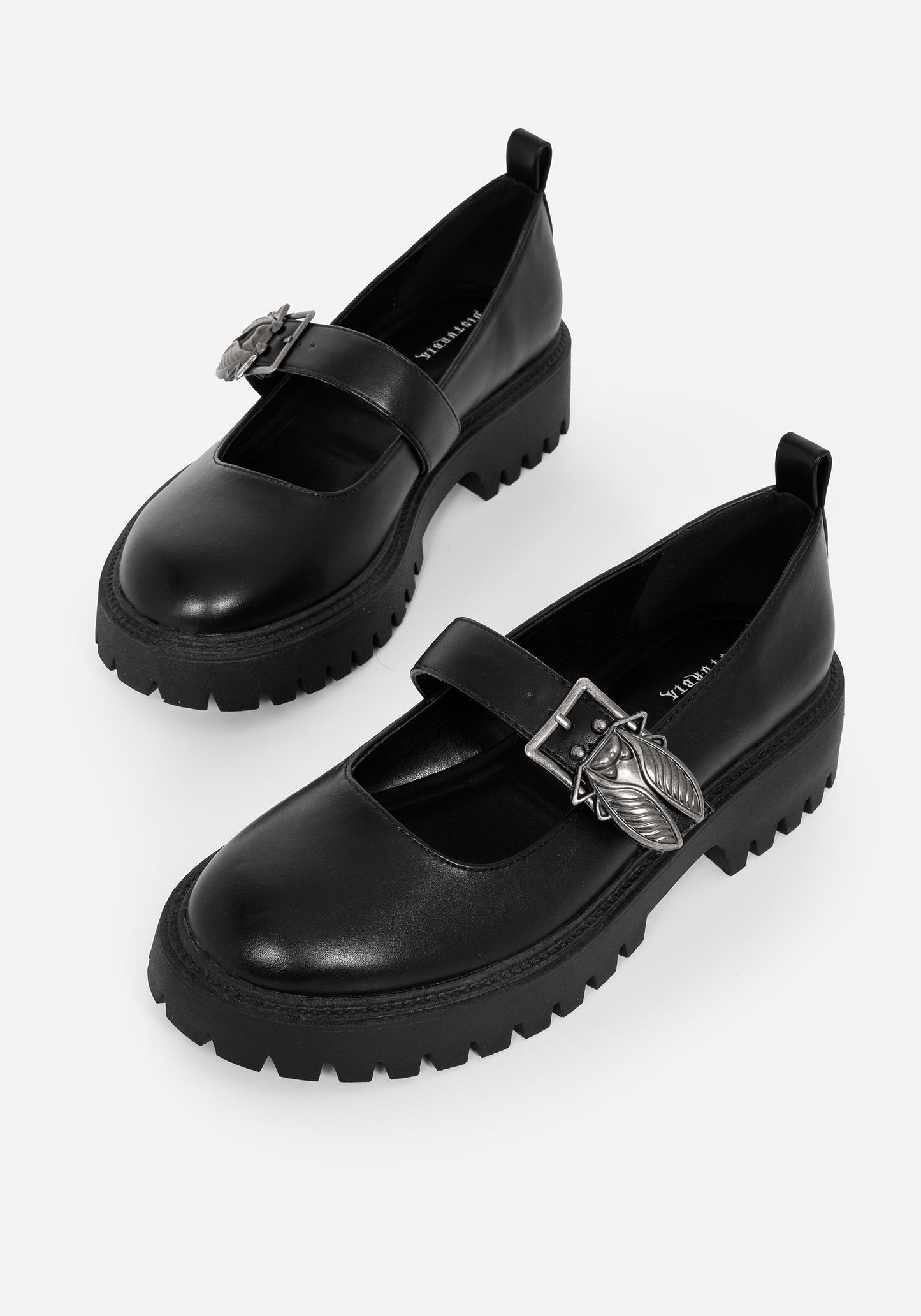 Swarm Bug Buckle Mary Jane Shoes