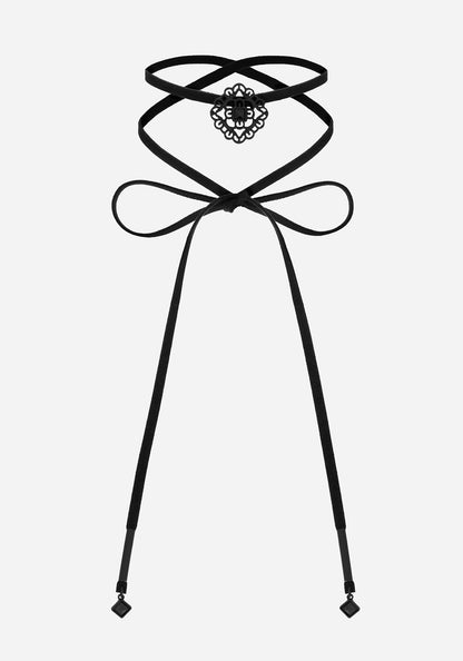 Elaine Cord Ornate Choker