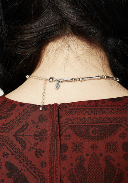 Bones Choker Necklace