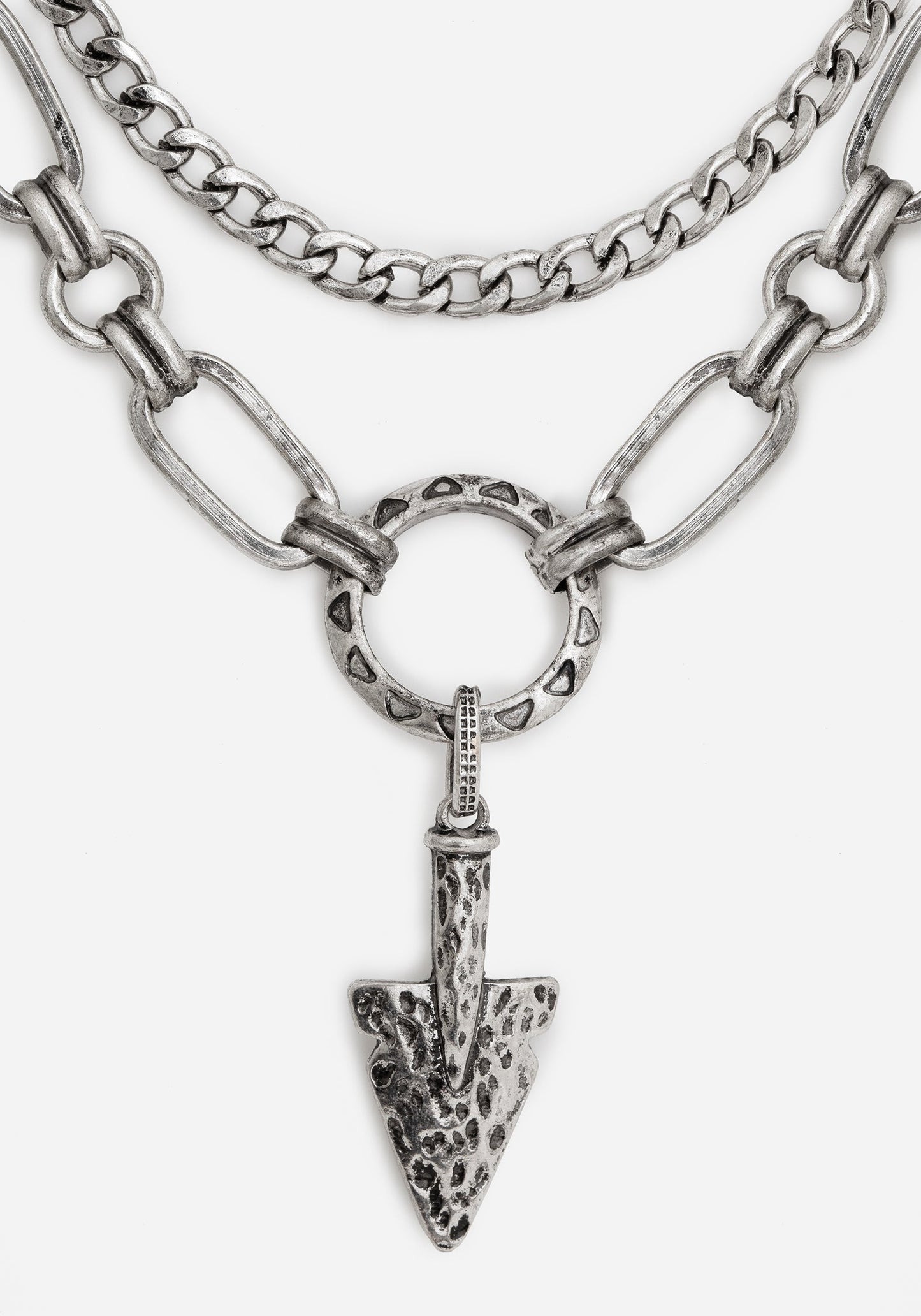 Larkin Spear Layered Chain Necklace