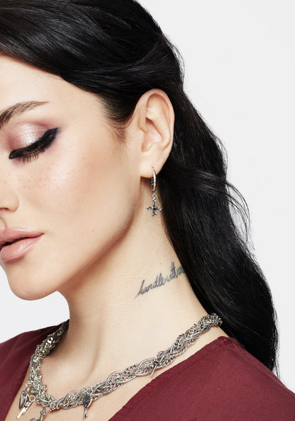 Eilir Twisted Vintage Charm Hoops Set