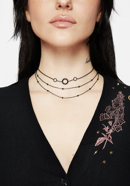 Helios Choker - Black