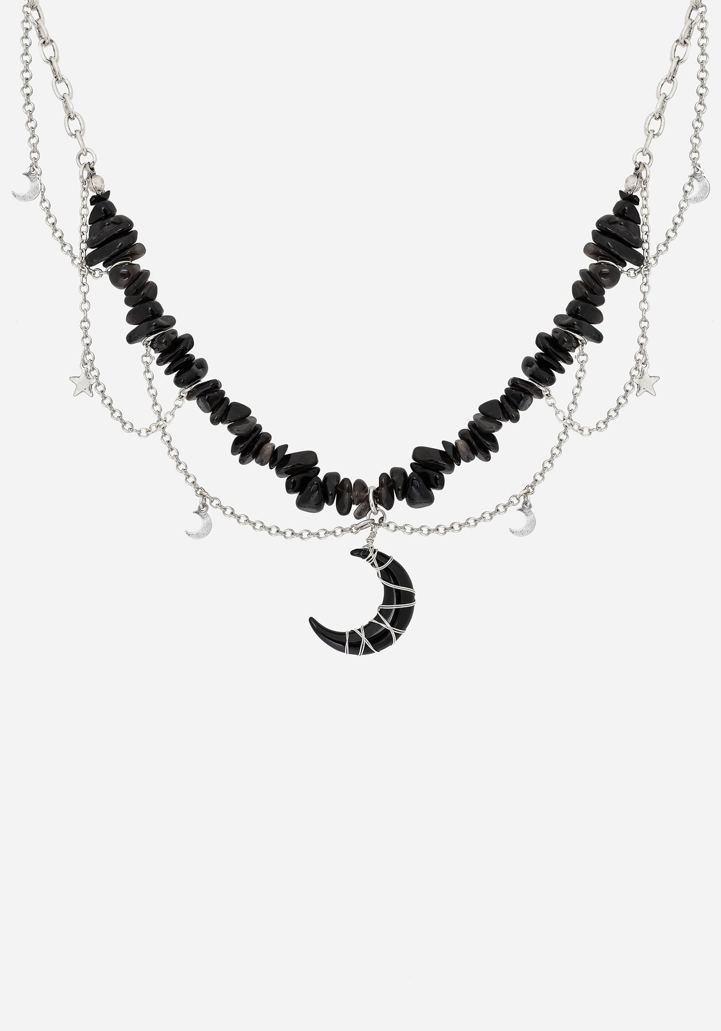 Asrai Moon Pendant Necklace