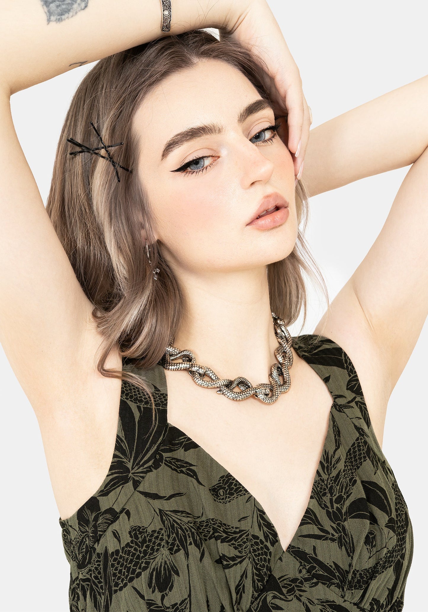 Silas Twisted Snake Choker