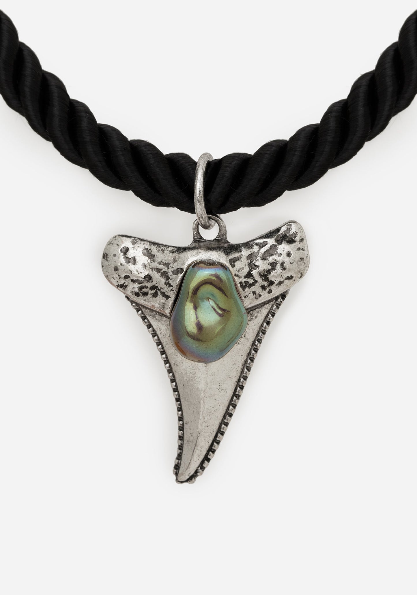Shark Tooth Rope Necklace