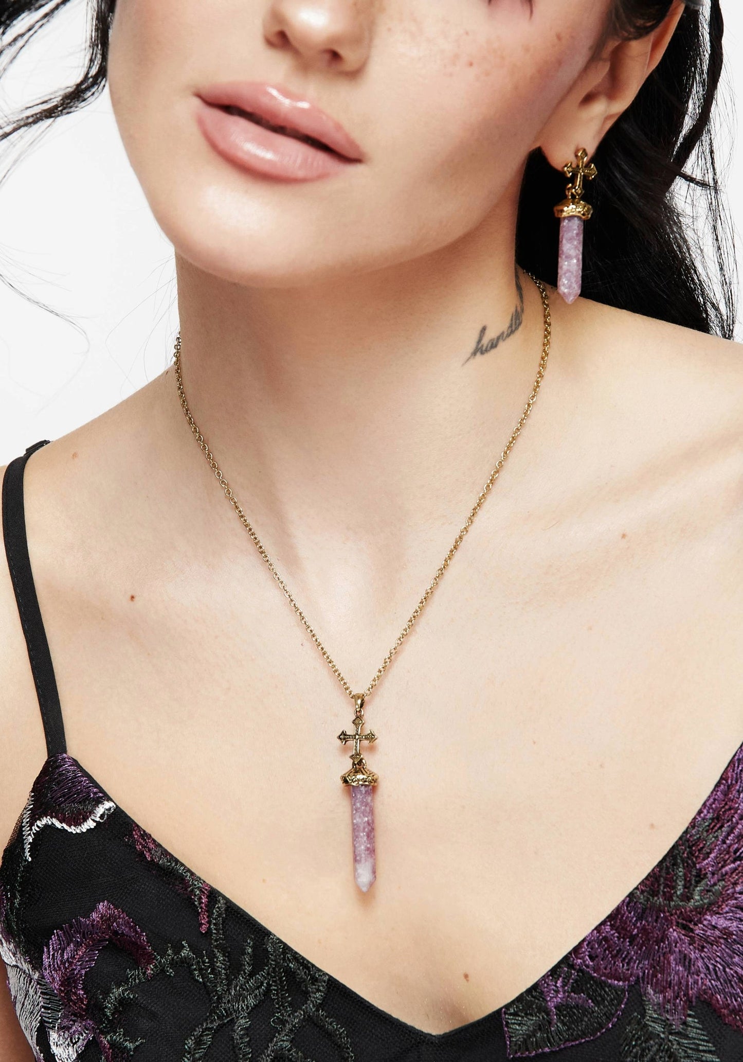 Vallum Cross Shard Necklace