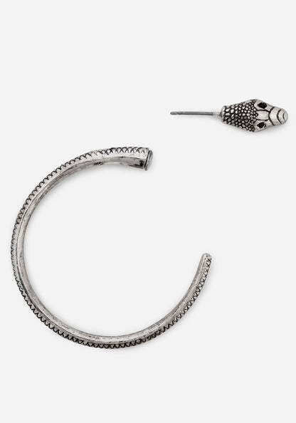 Ramona Snake Hoop Earrings