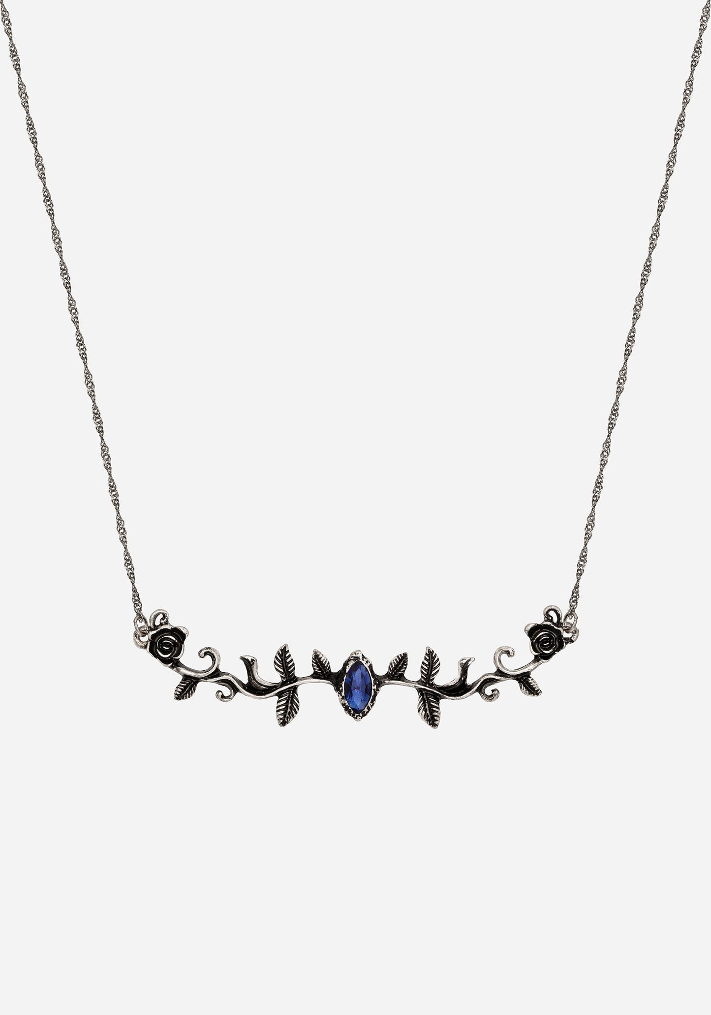 Widdershins Dark Rose Necklace