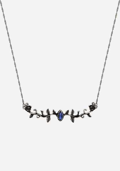 Widdershins Dark Rose Necklace