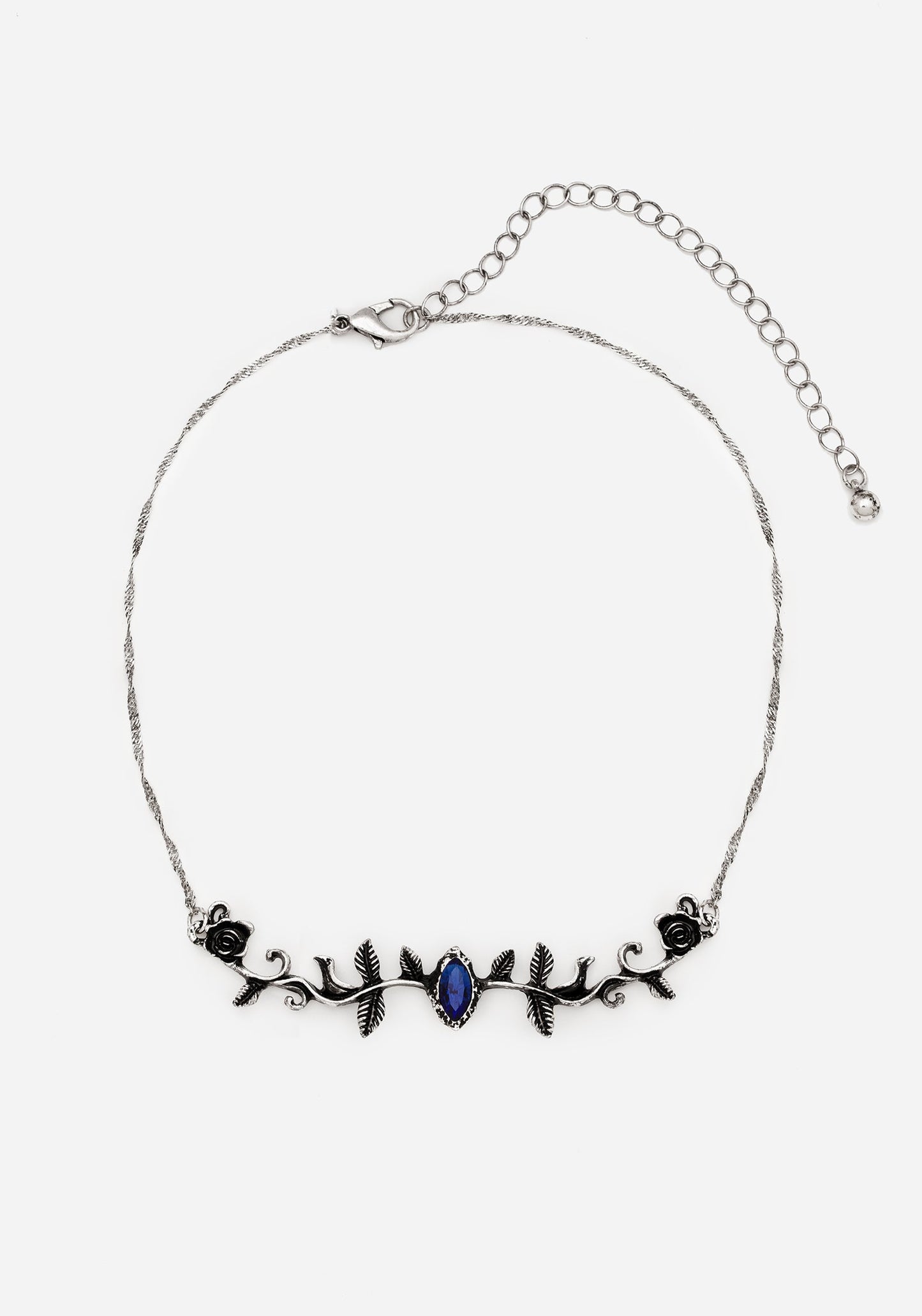Widdershins Dark Rose Necklace