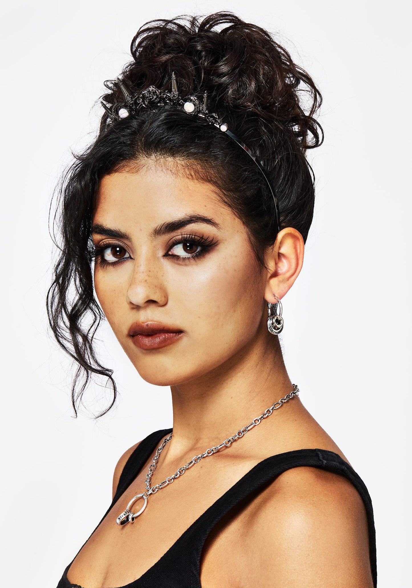 Disturbia Ring Hoop Earrings