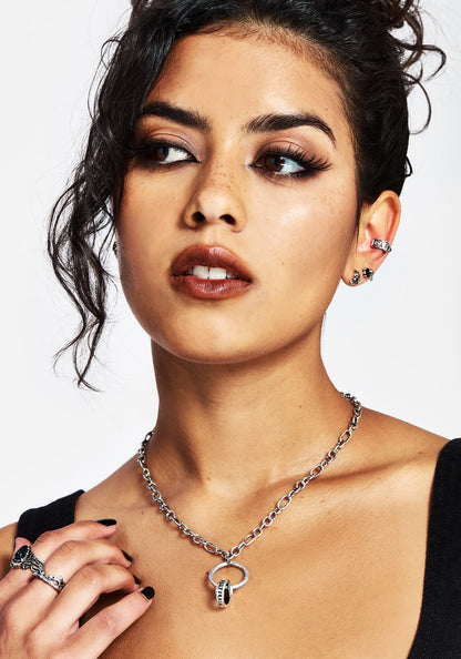Disturbia Ring Necklace