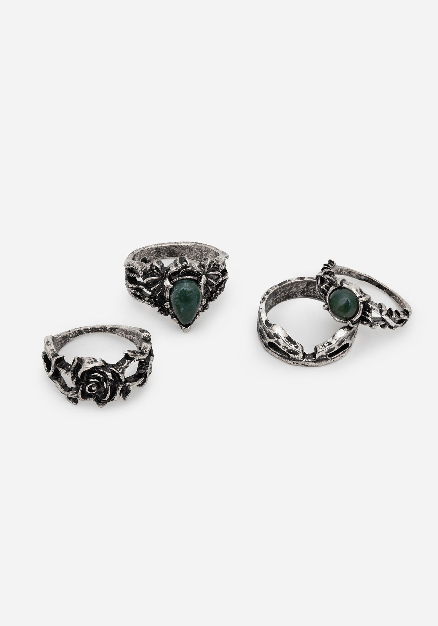 Petra Dragon Ring Set