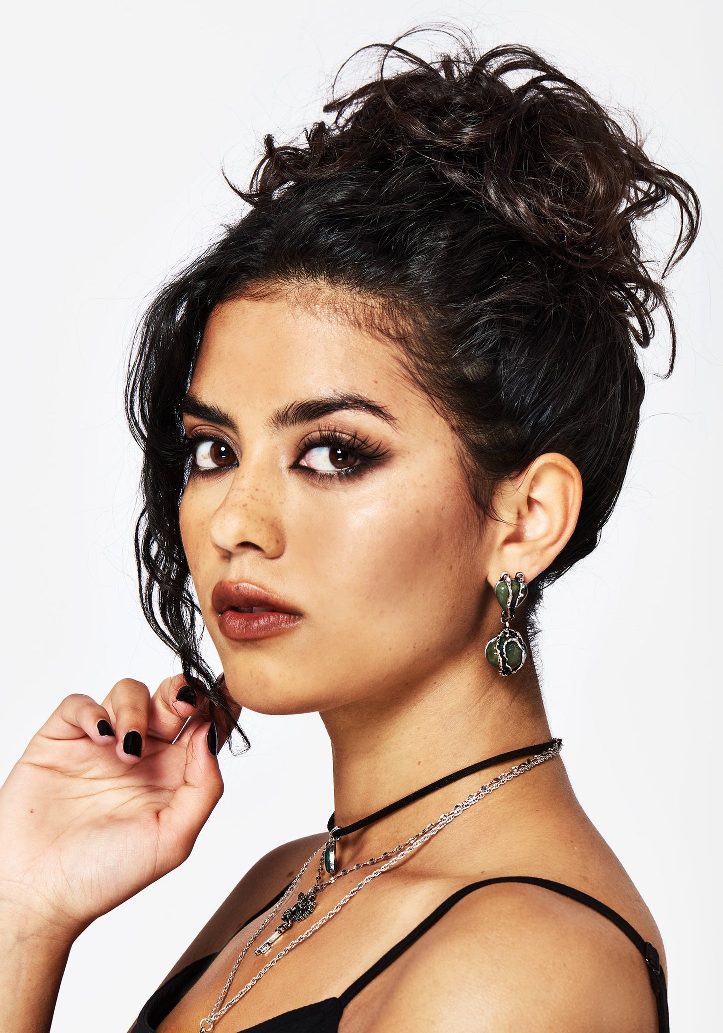 Ambrosia Moss Drop Earrings