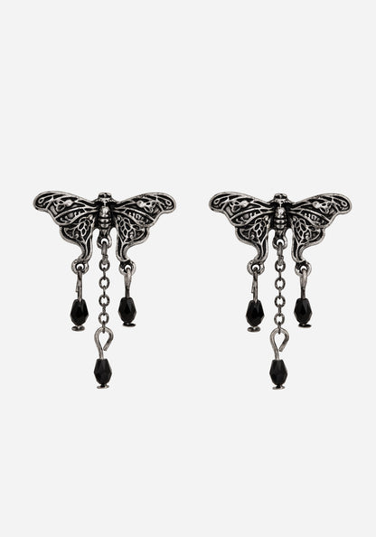 Rowan Moth Drop Earrings