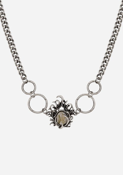 Marte Trapped Flower Choker