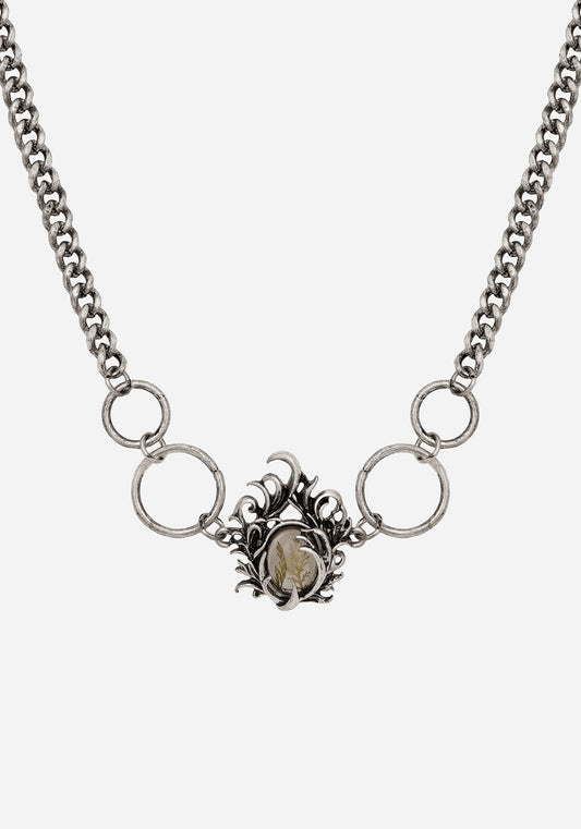 Marte Trapped Flower Choker