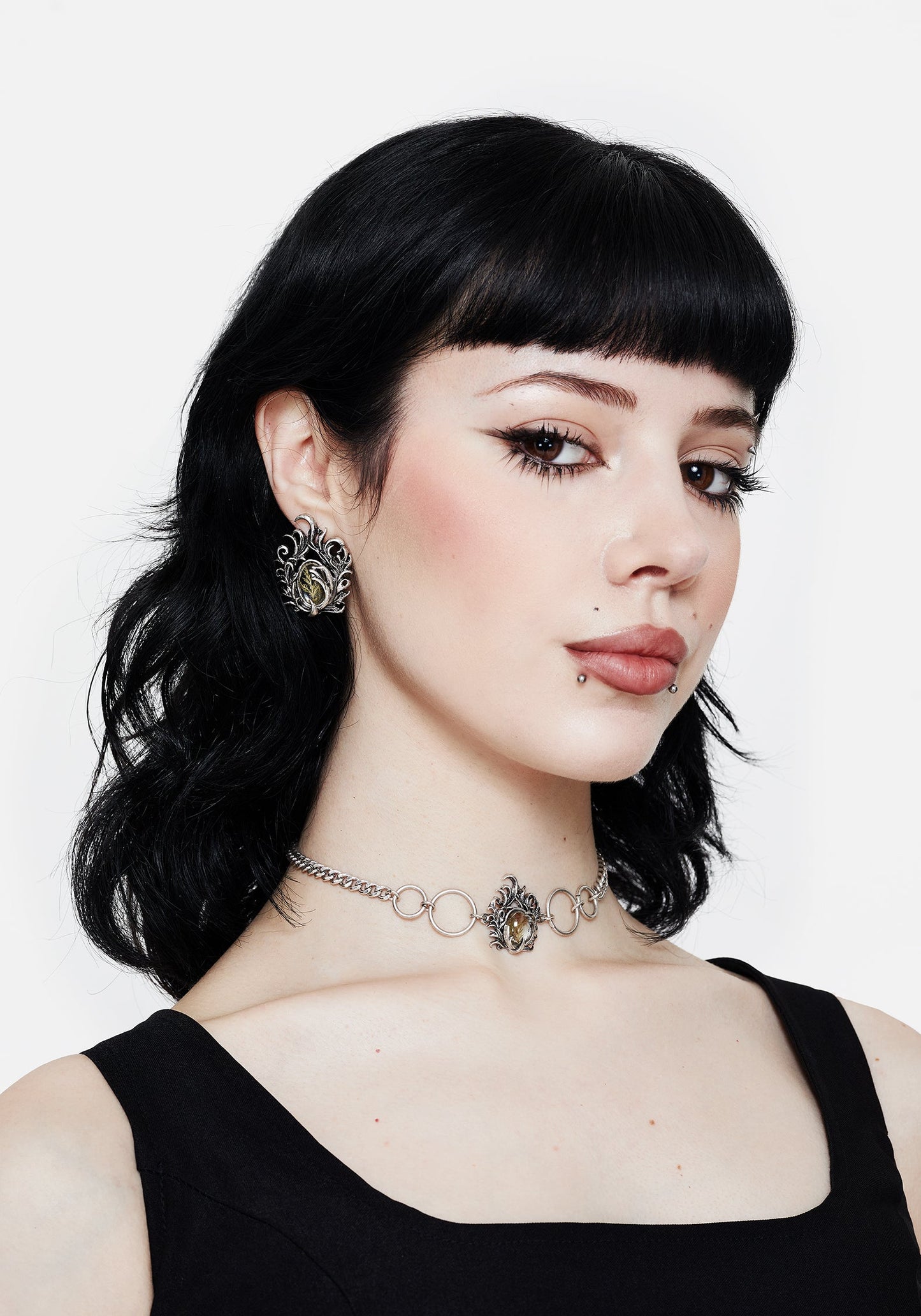 Marte Trapped Flower Earrings