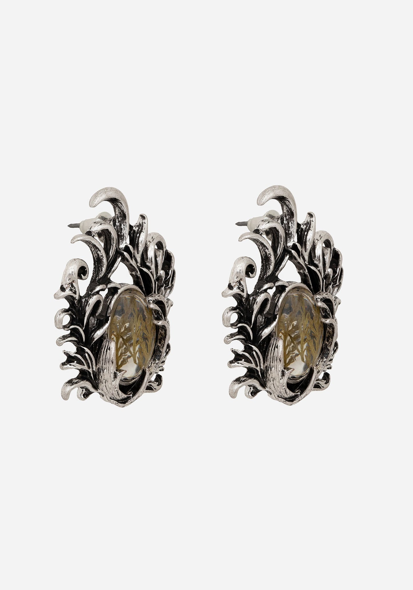 Marte Trapped Flower Earrings