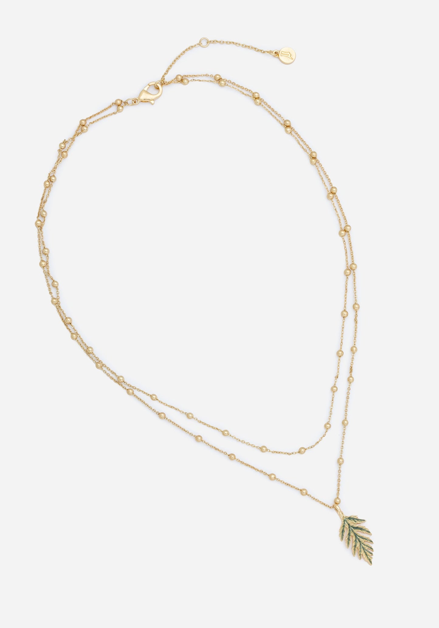 Alderwood Fern Double Layered Necklace