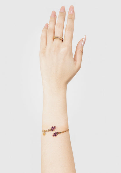 Hermia Foxglove Bangle