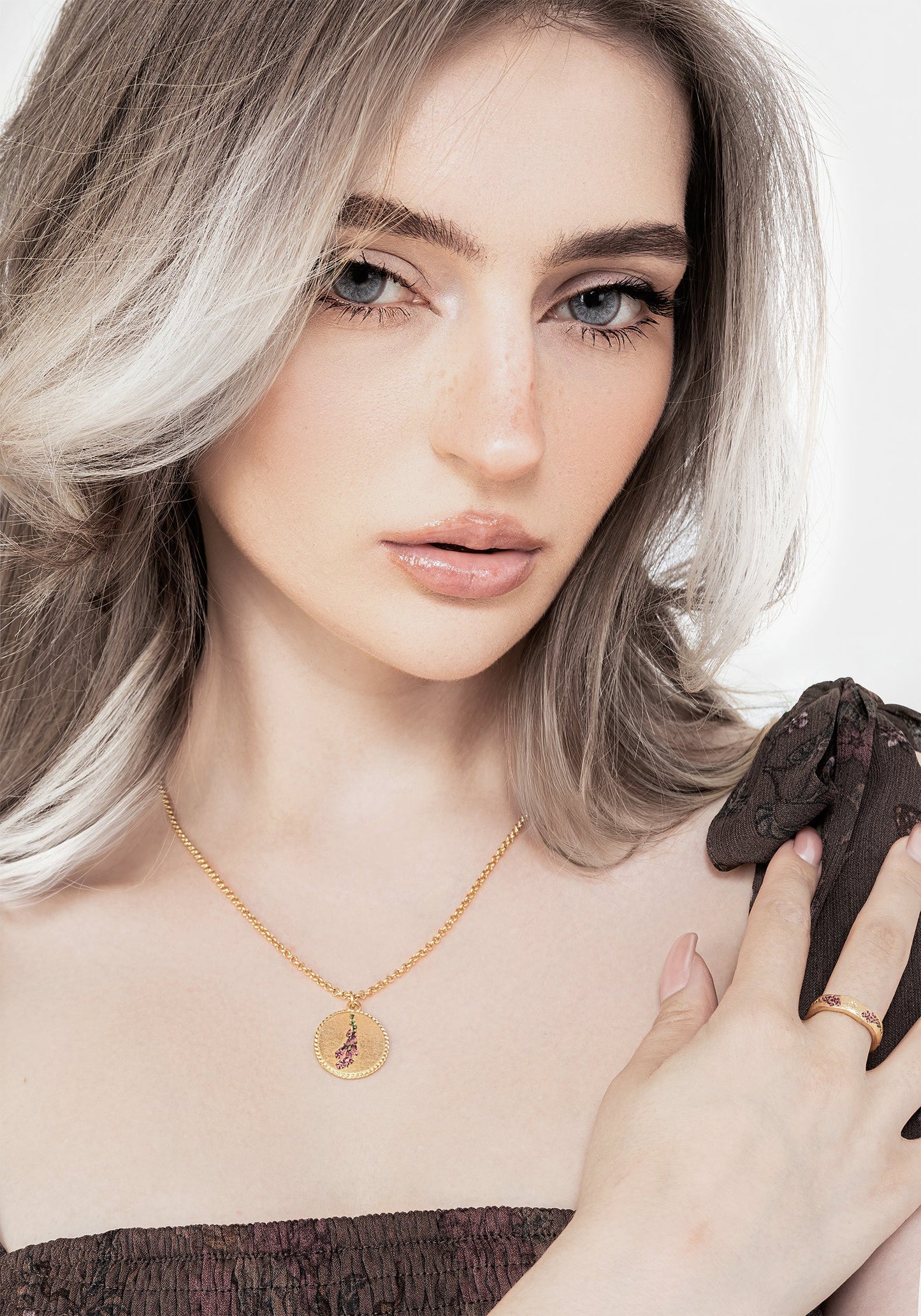 Hermia Foxglove Necklace