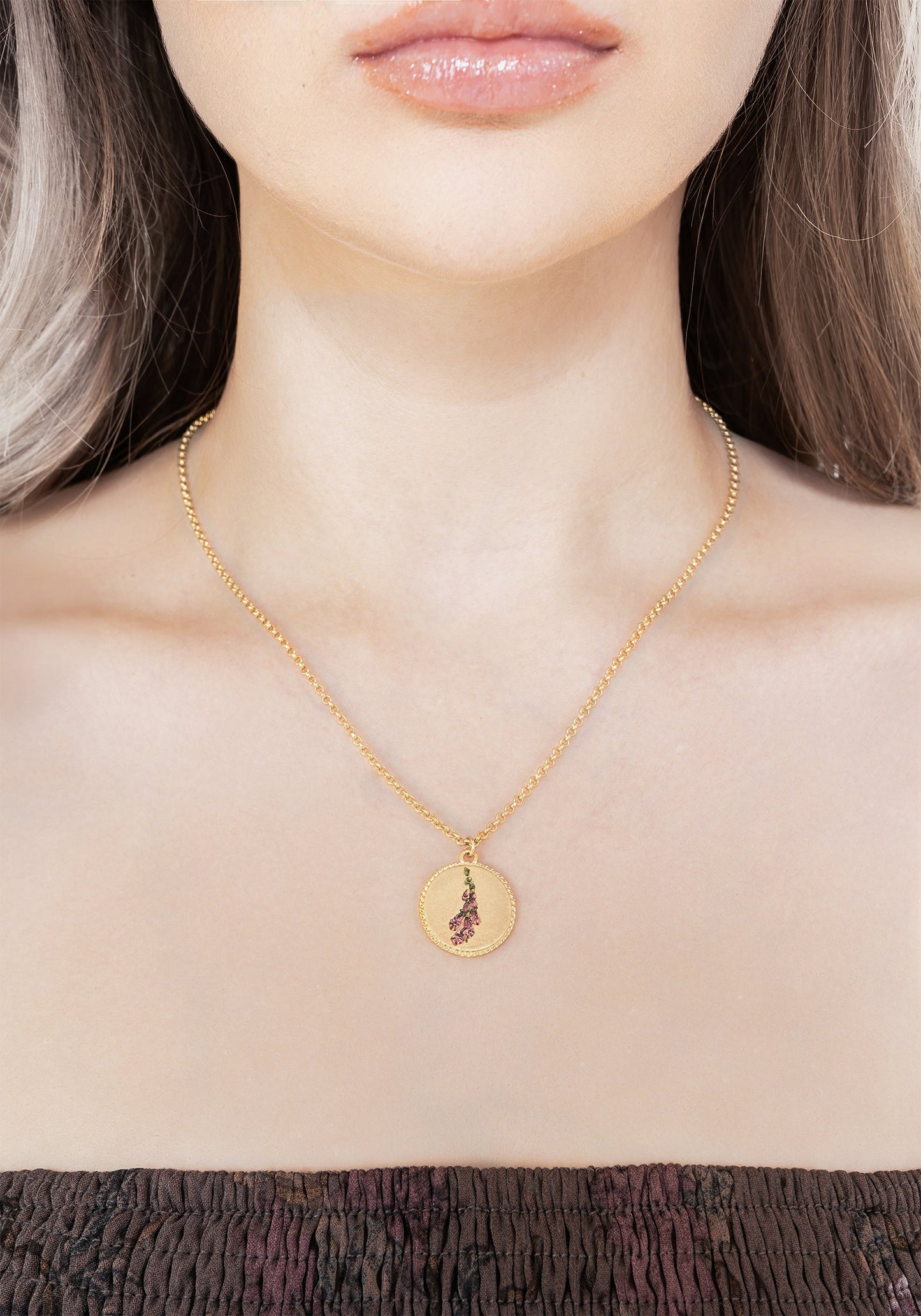 Hermia Foxglove Necklace