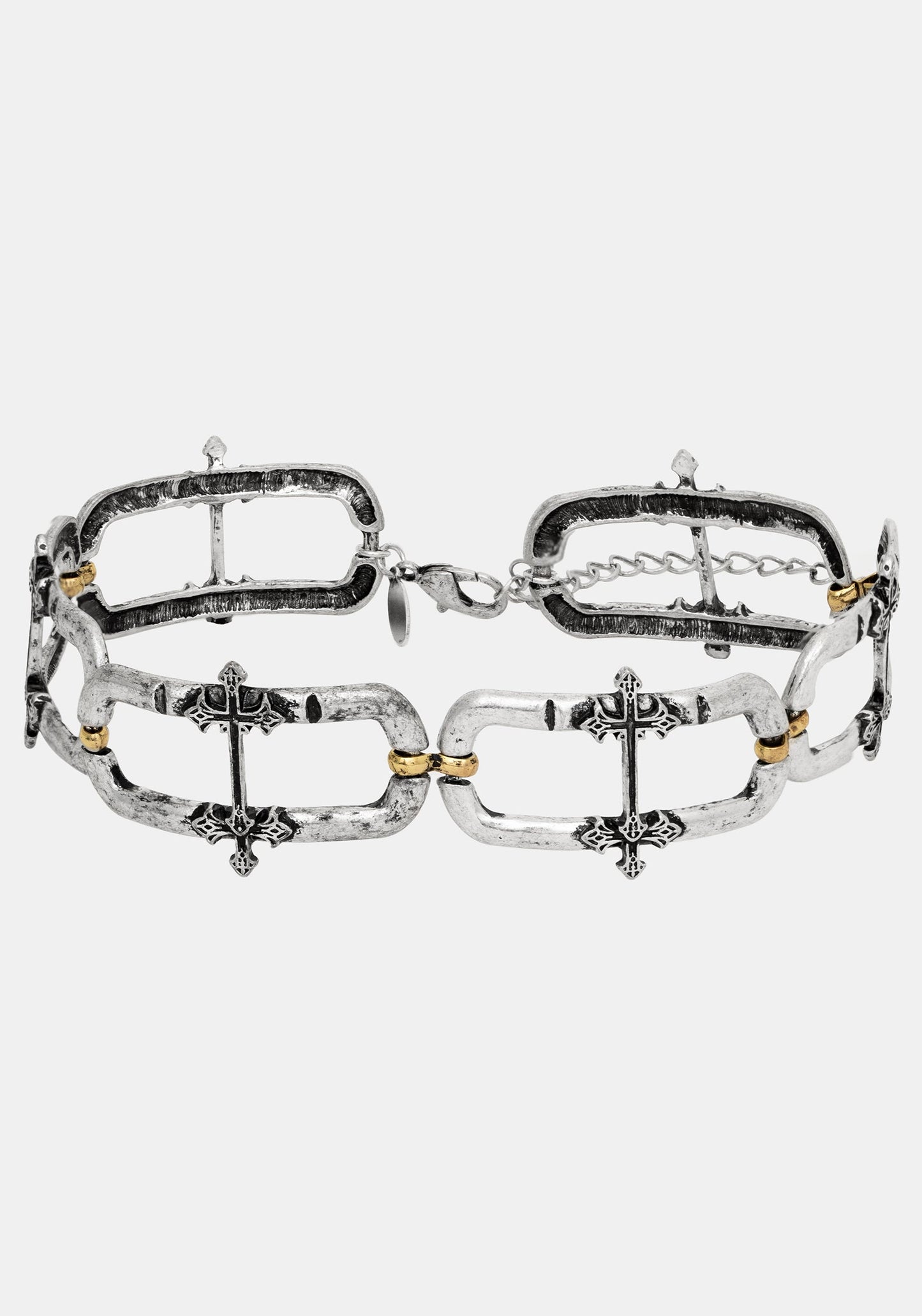 Electra Cross Link Chain Choker