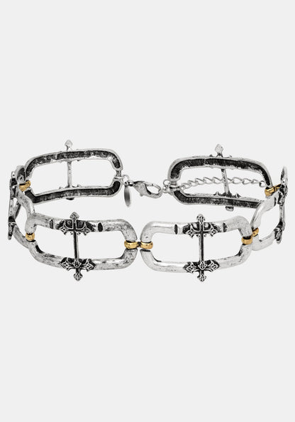 Electra Cross Link Chain Choker