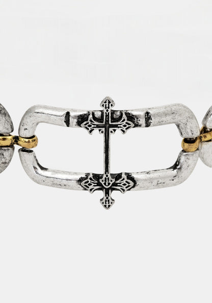 Electra Cross Link Chain Choker